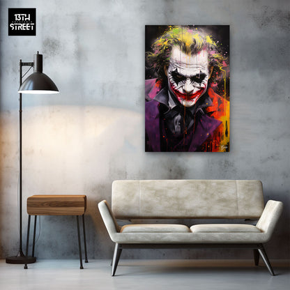 Blake - Joker Le Clown des Ombres - Toile