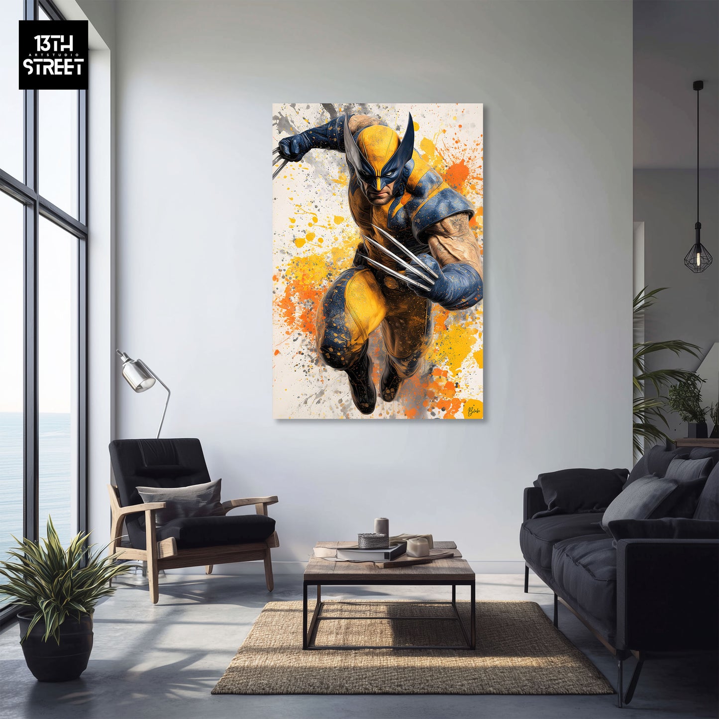 Blake - Wolverine Steel and Flesh - Toile