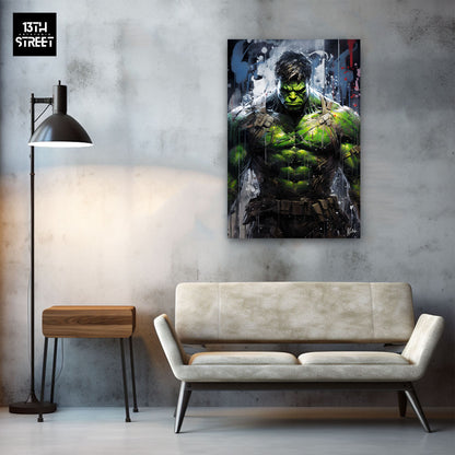 Blake - Hulk Colosse Furieux - Toile