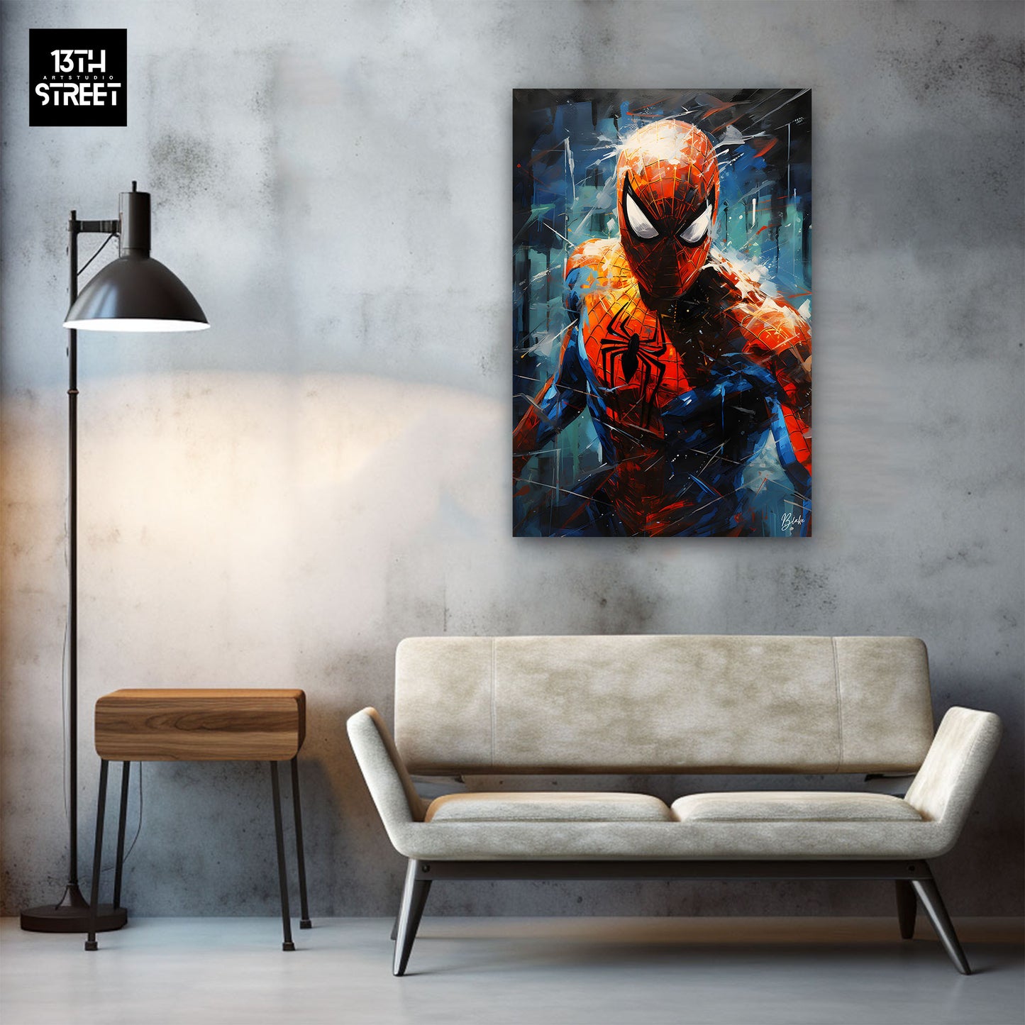 Blake - Spider Man The Sky Climber - Canvas