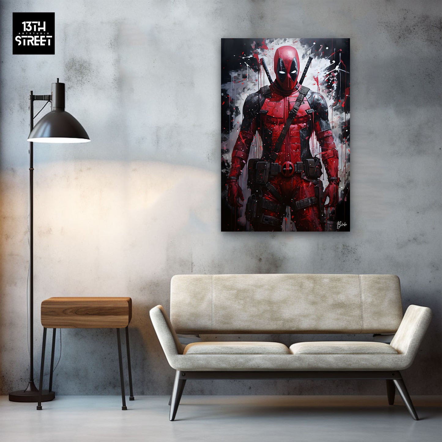 Blake – Deadpool Immortal Mercenary – Leinwand