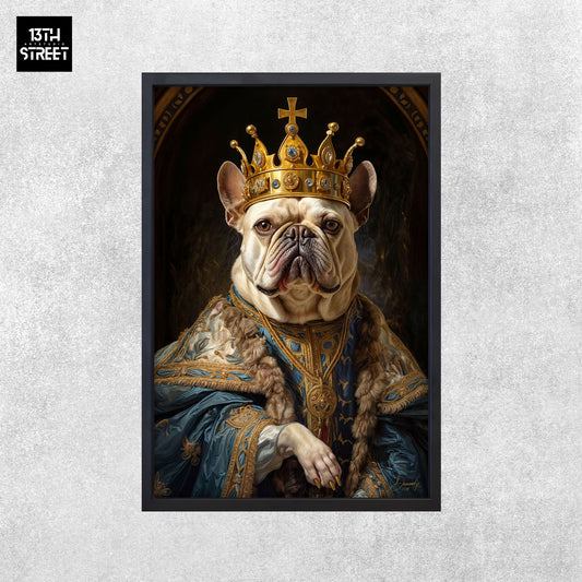 Davinsky - King Louis Charles 1er - Toile 40x60x2cm