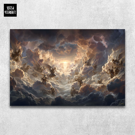 Davinsky - Les Nuées de Gloire - Toile