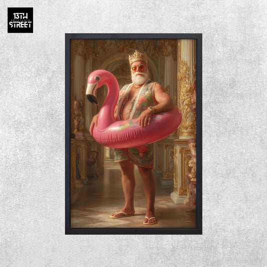 Davinsky - Vacances pour le Roi - Toile 40x60x2cm