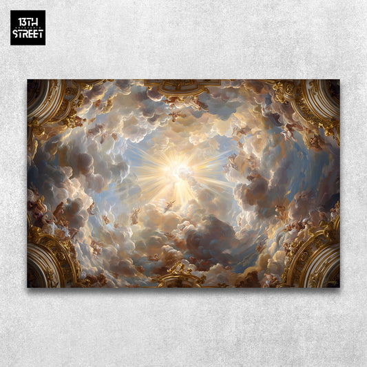 Davinsky - Les Nuées de Gloire - Toile