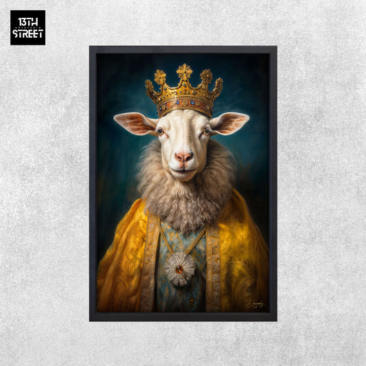 Davinsky - King Cassius 1er - Toile 40x60x2cm