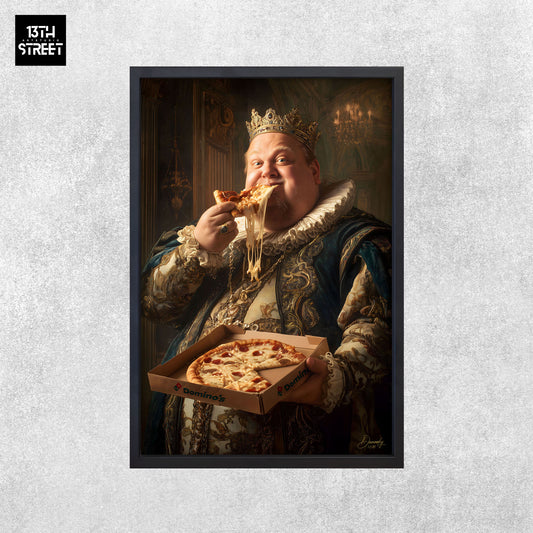 Davinsky - Festin de Trône Domino's- Toile 40x60x2cm