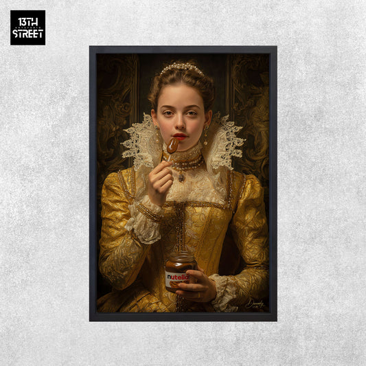 Davinsky - Délice Défendu Nutella - Toile 40x60x2cm