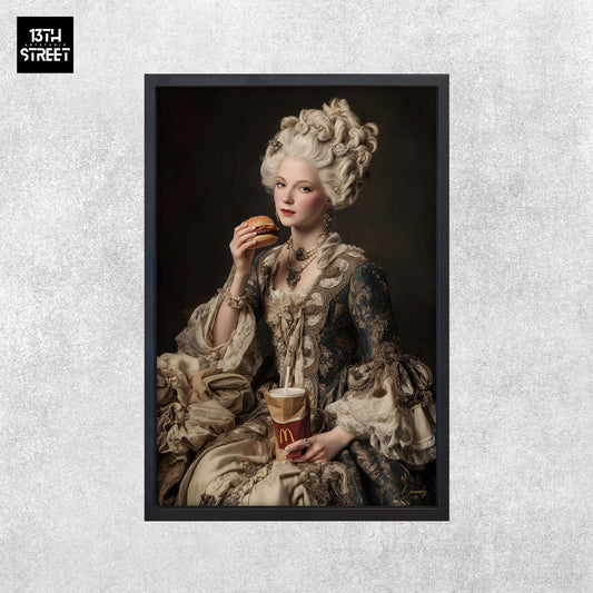 Davinsky - Le Goût du Pouvoir McDonald’s - Toile 40x60x2cm