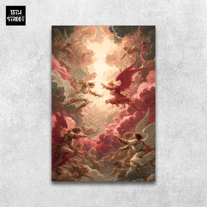 Davinsky - Les Veilleurs du Paradis - Toile