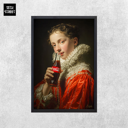 Davinsky - Élixir de Jeunesse Coca-Cola - Toile 40x60x2cm