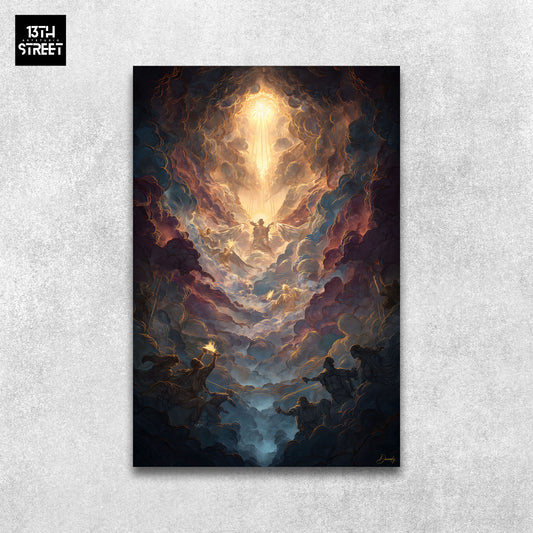 Davinsky - La Rencontre Céleste - Toile