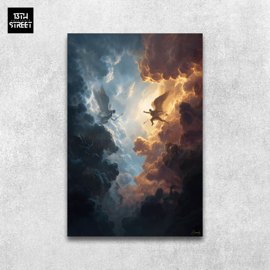 Davinsky - Les Sentinelles de Lumière - Toile