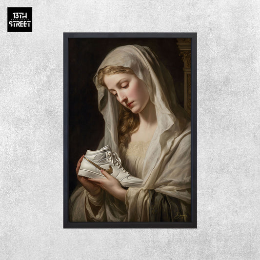 Davinsky - Gardienne du Graal Air Jordan - Toile 40x60x2cm