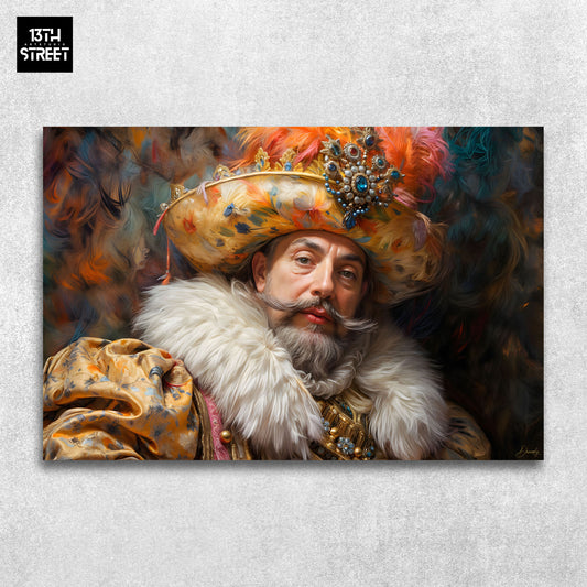 Davinsky - Eccentric Royalty - Canvas