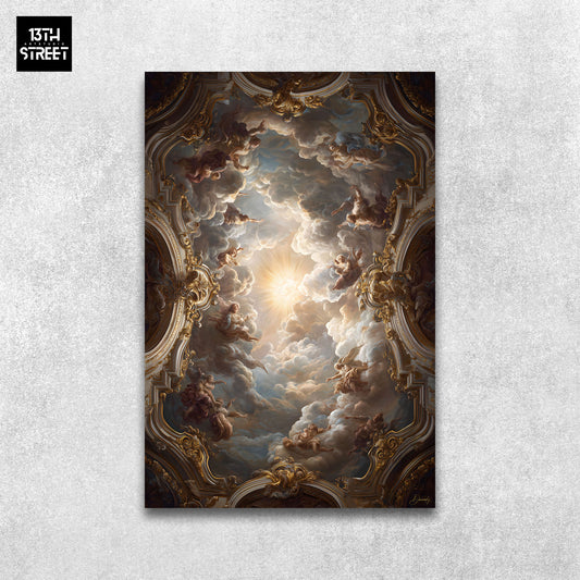 Davinsky - La Traversée des Anges - Toile