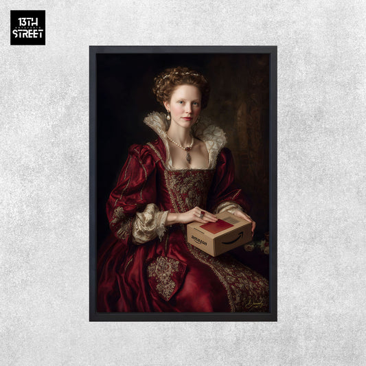 Davinsky - Richesse Moderne Amazon - Toile 40x60x2cm