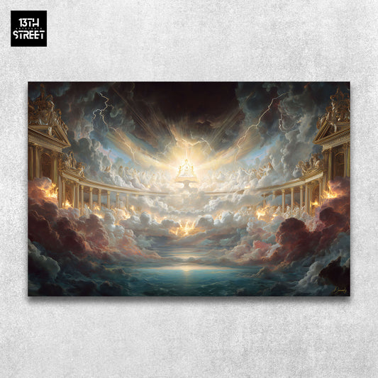 Davinsky - La Naissance de la Lumière - Toile