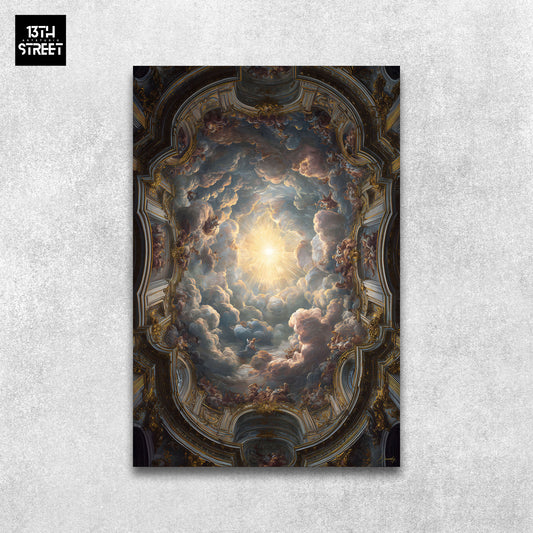 Davinsky - Les Jardins du Ciel - Toile