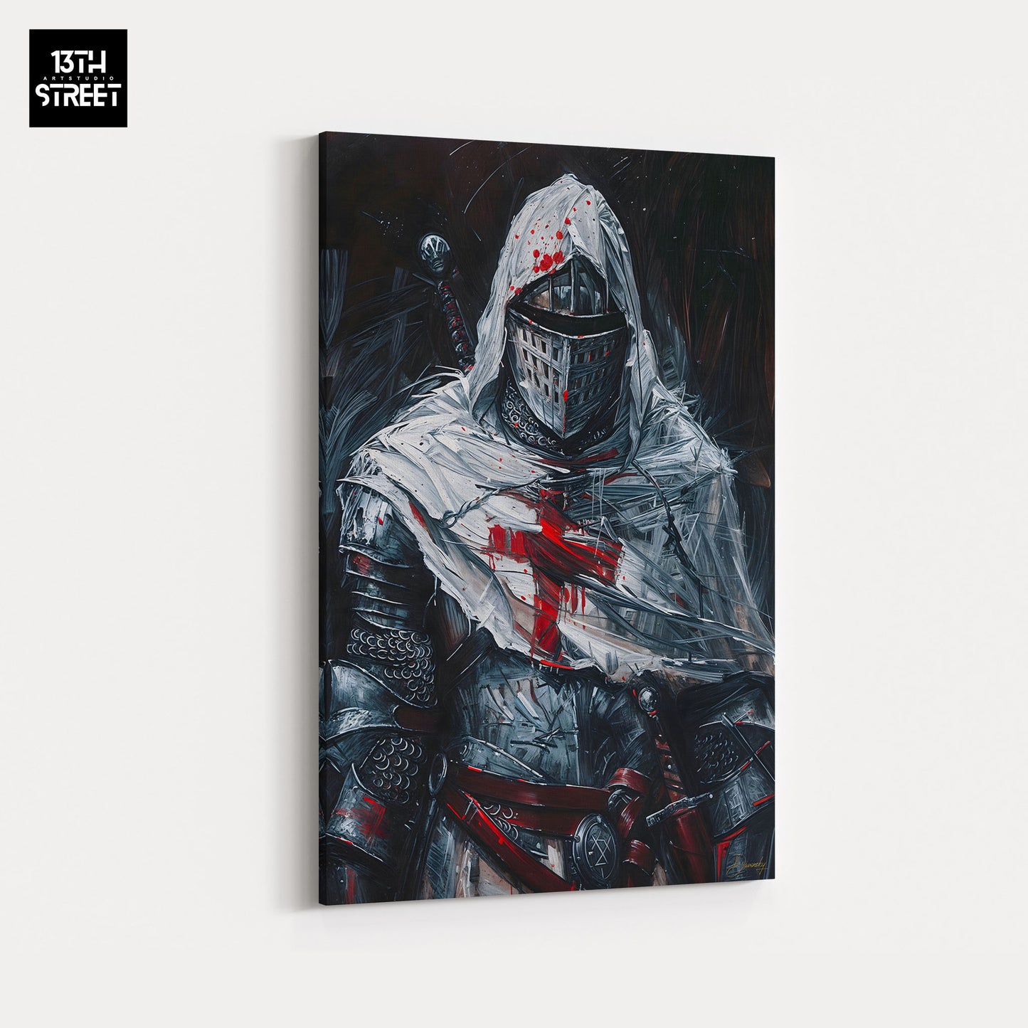 Davinsky - The Honor of the Templars - Canvas