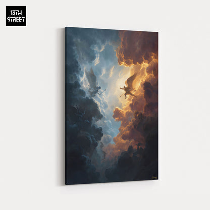 Davinsky - Les Sentinelles de Lumière - Toile