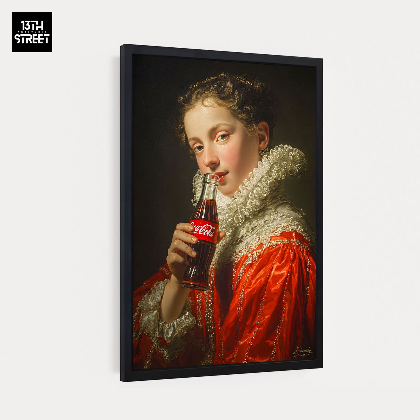 Davinsky - Élixir de Jeunesse Coca-Cola - Toile 40x60x2cm