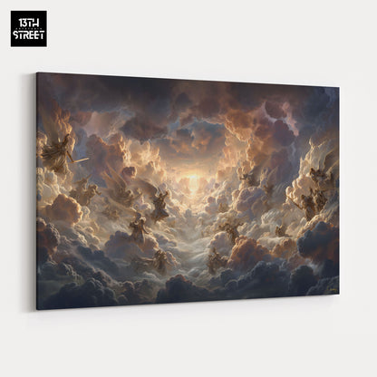 Davinsky - Les Nuées de Gloire - Toile