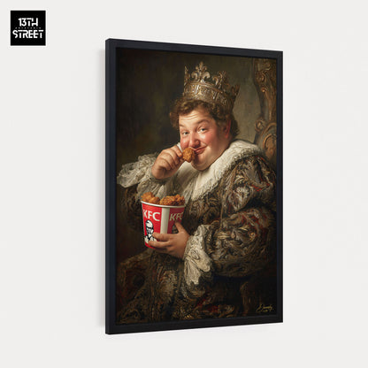 Davinsky - Festin Royal KFC - Toile 40x60x2cm