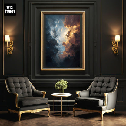 Davinsky - Les Sentinelles de Lumière - Toile