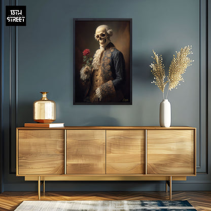 Davinsky - Herz wartet Tinder - Leinwand 40x60x2cm
