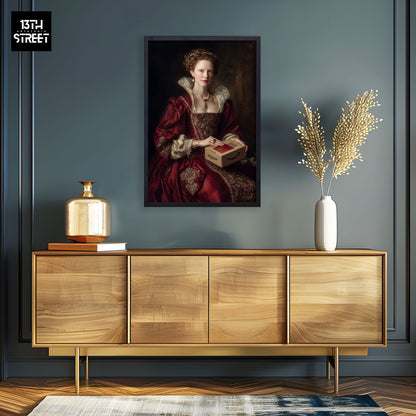 Davinsky - Richesse Moderne Amazon - Toile 40x60x2cm