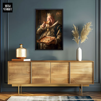 Davinsky - Festin de Trône Domino's- Toile 40x60x2cm