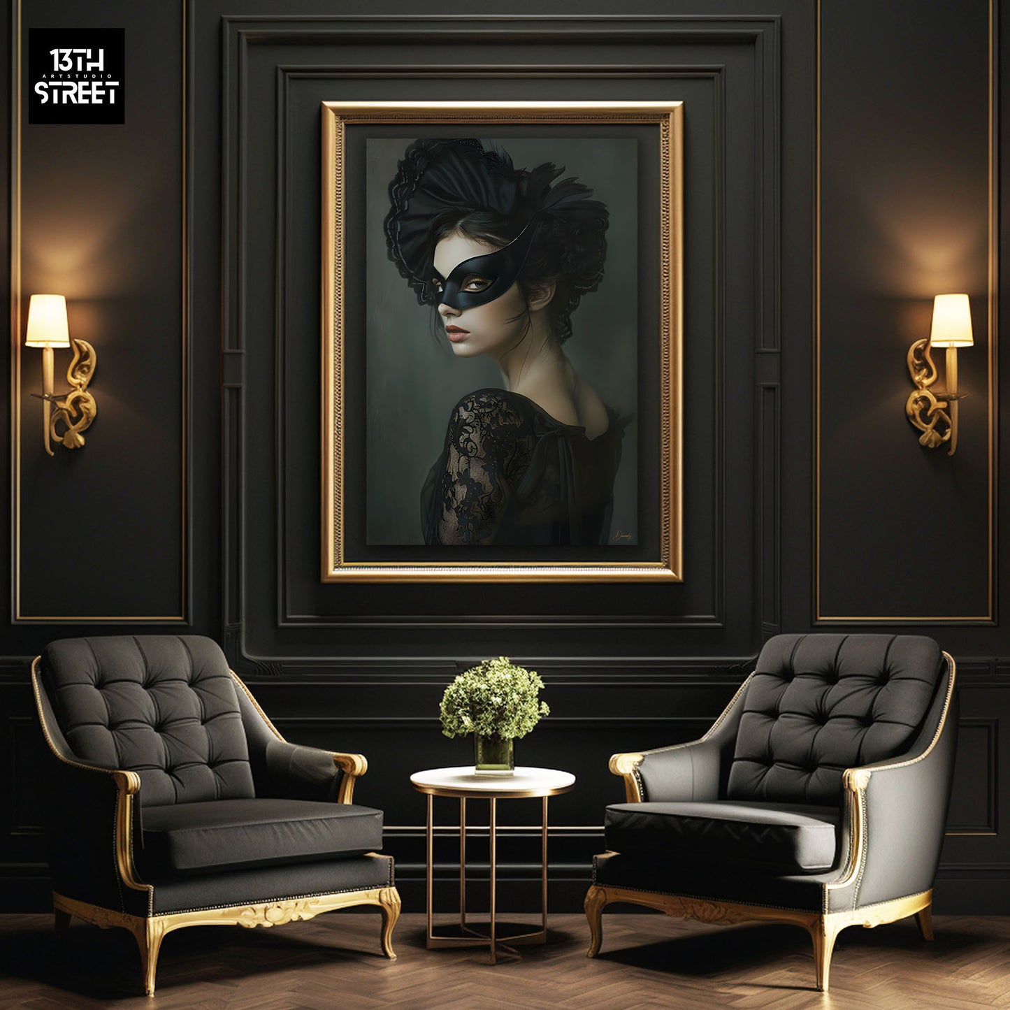 Davinsky - Dark Elegance - Canvas