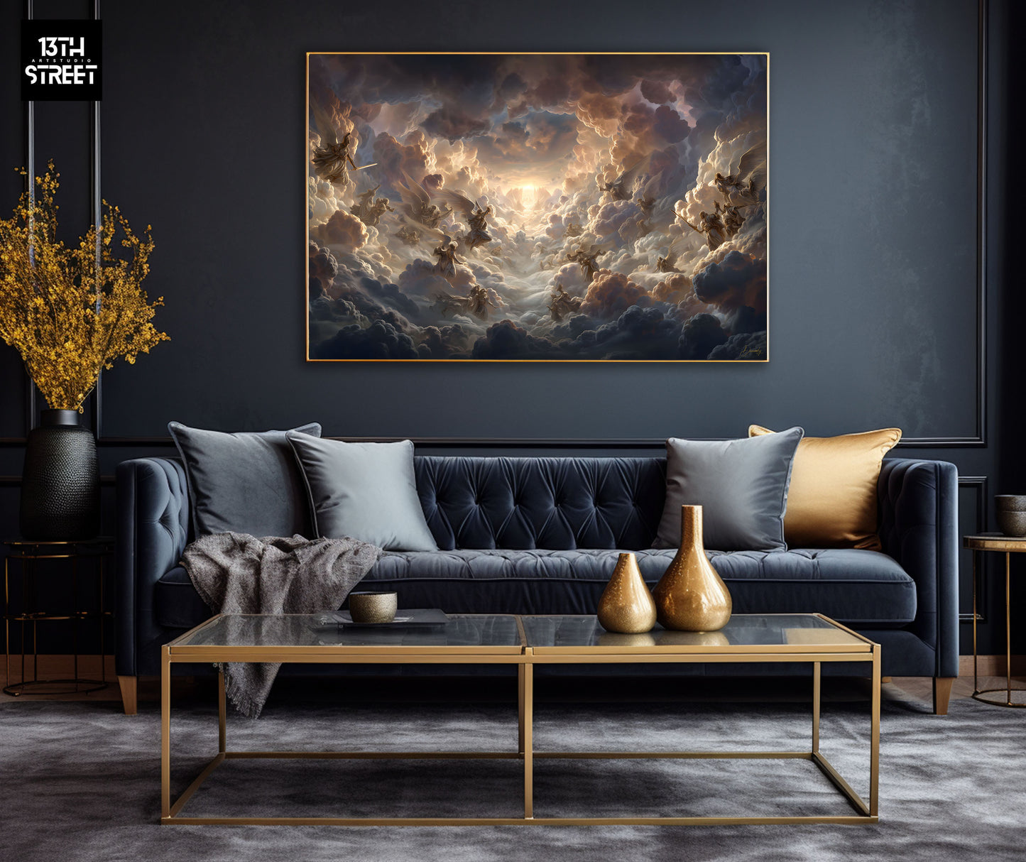 Davinsky - Les Nuées de Gloire - Toile