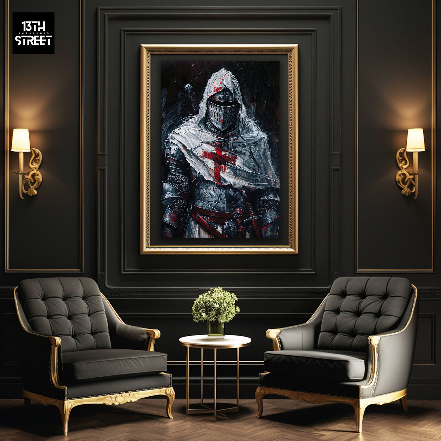 Davinsky - The Honor of the Templars - Canvas