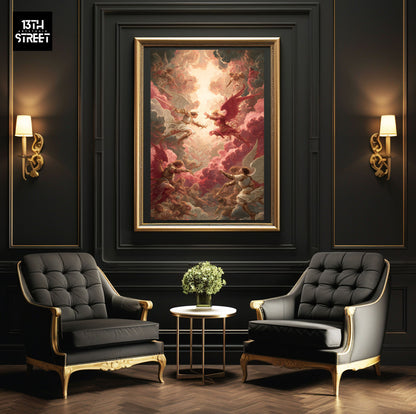 Davinsky - Les Veilleurs du Paradis - Toile