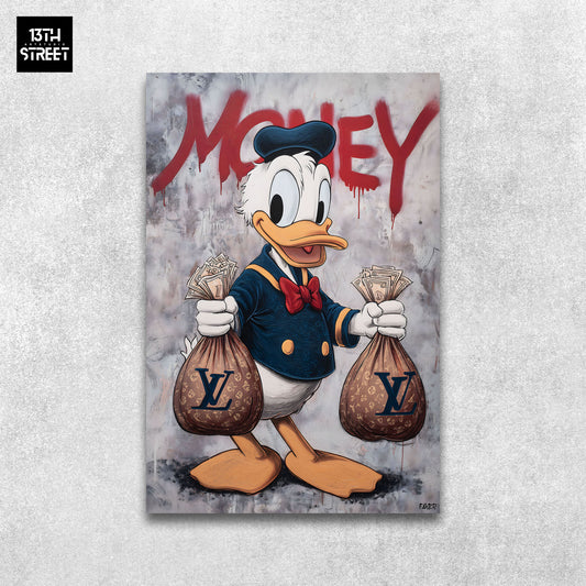 Faker - Donald Duck Money Bags - Toile
