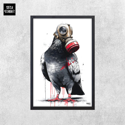 Faker - Humans Stink - Toile 40x60x2cm