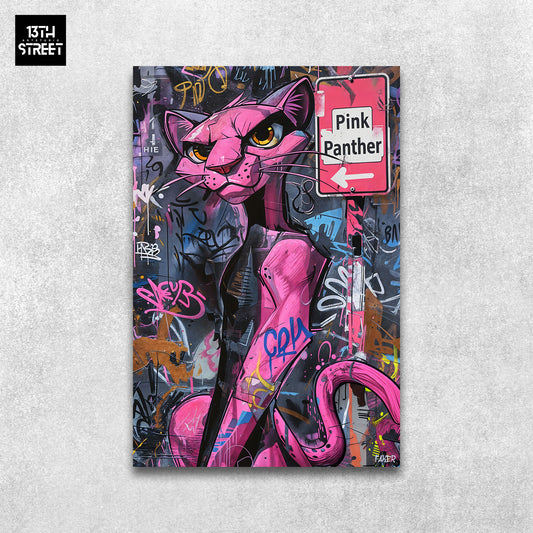 Faker - Pink Panther City - Toile