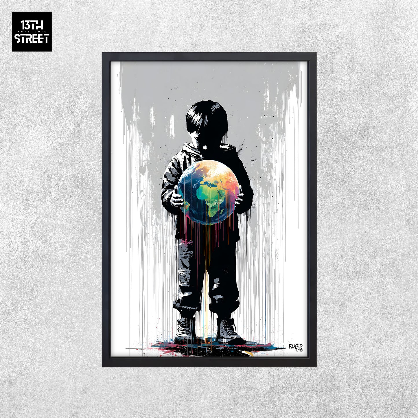 Faker - The World’s Yours - Toile 40x60x2cm