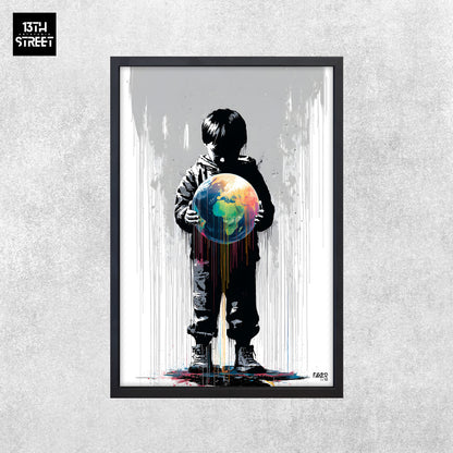 Faker - The World’s Yours - Toile 40x60x2cm