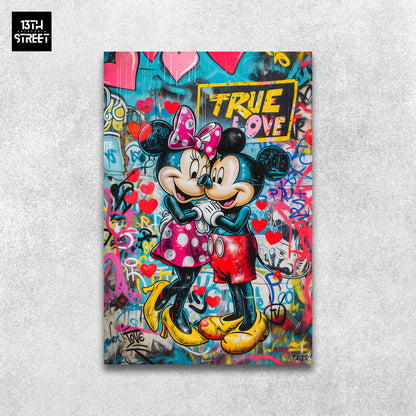 Faker - Mickey and Minnie True Love - Canvas