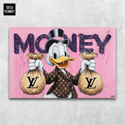 Faker - Pixou Rich Game - Toile