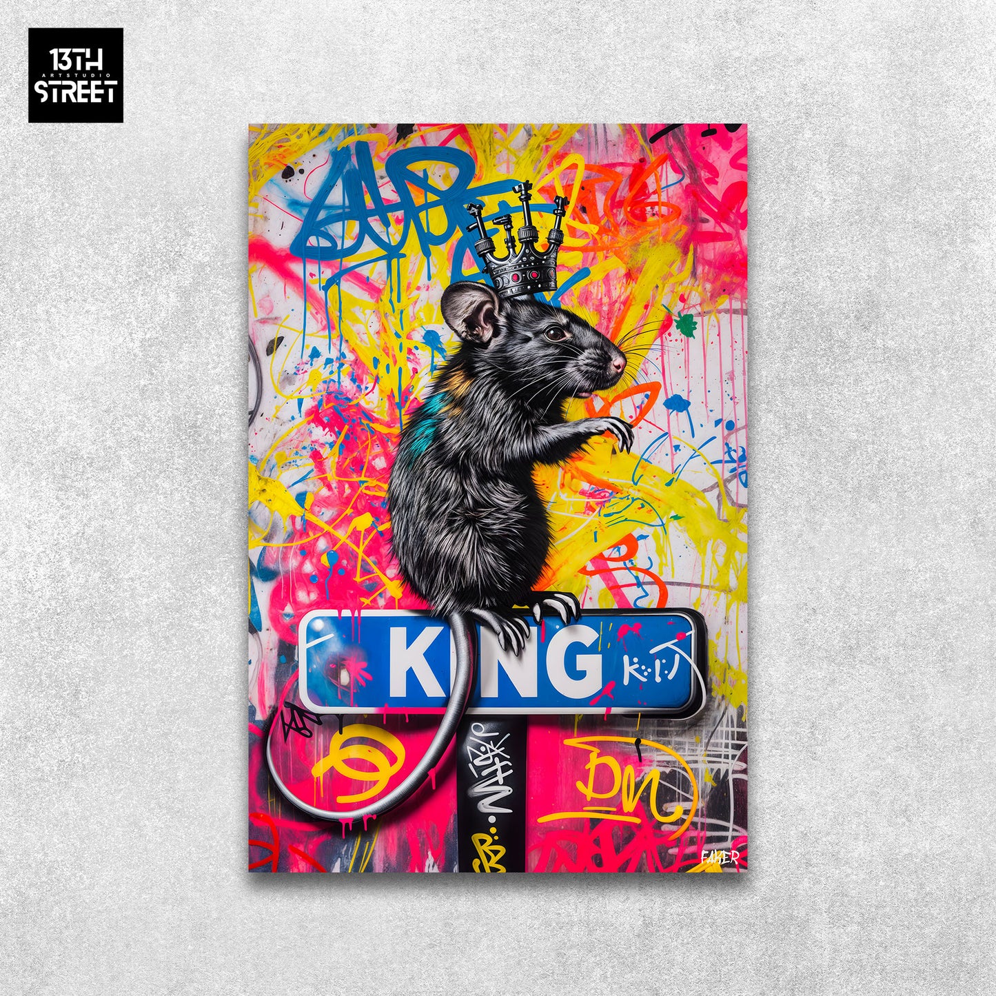 Faker - Rat King - Canvas