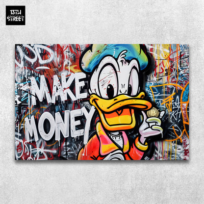 Faker - Donald Make Money - Canvas