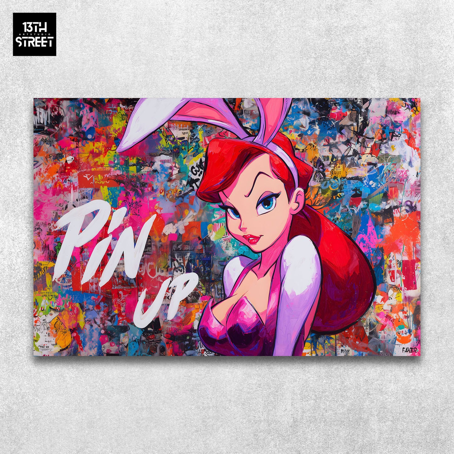 Faker - Jessica Rabbit Hot Power - Toile