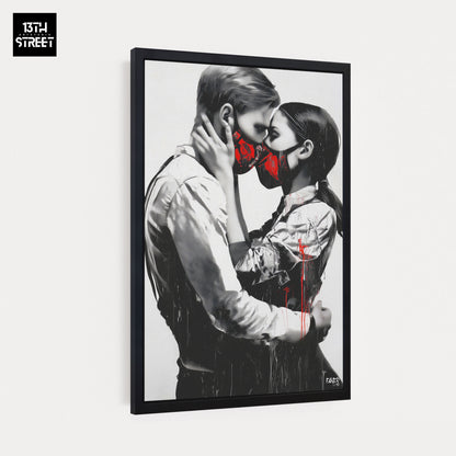 Faker - Tell Me Love - Leinwand 40x60x2cm