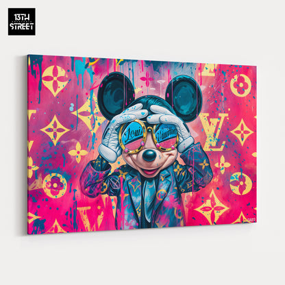 Faker - Mickey By Louis Vuitton - Canvas