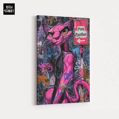 Faker - Pink Panther City - Canvas