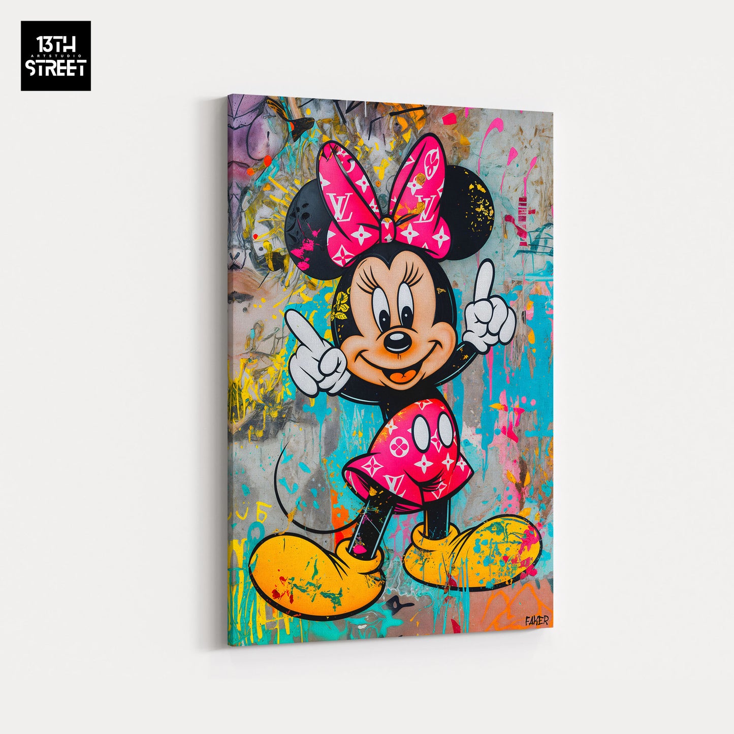 Faker - Minnie Pretty Louis Vuitton - Canvas